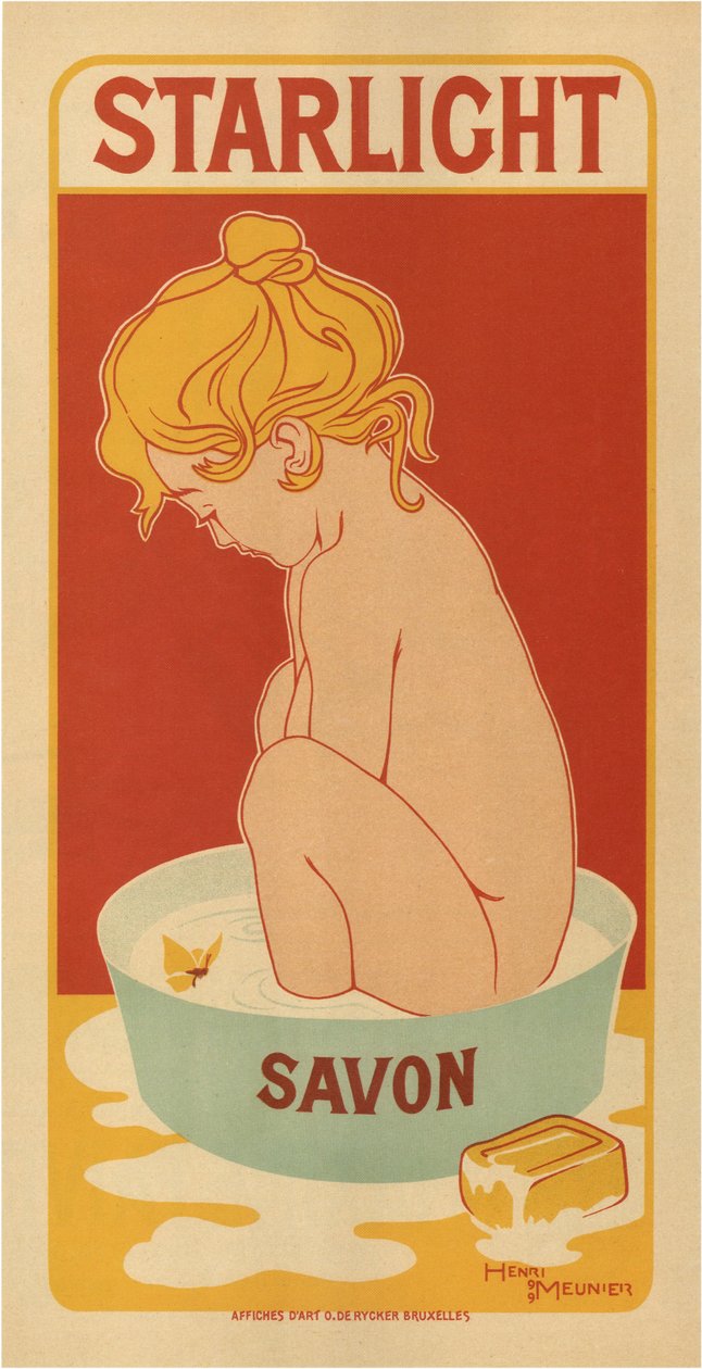 Starlight Savon, 1899 tekijältä Henri Georges Meunier