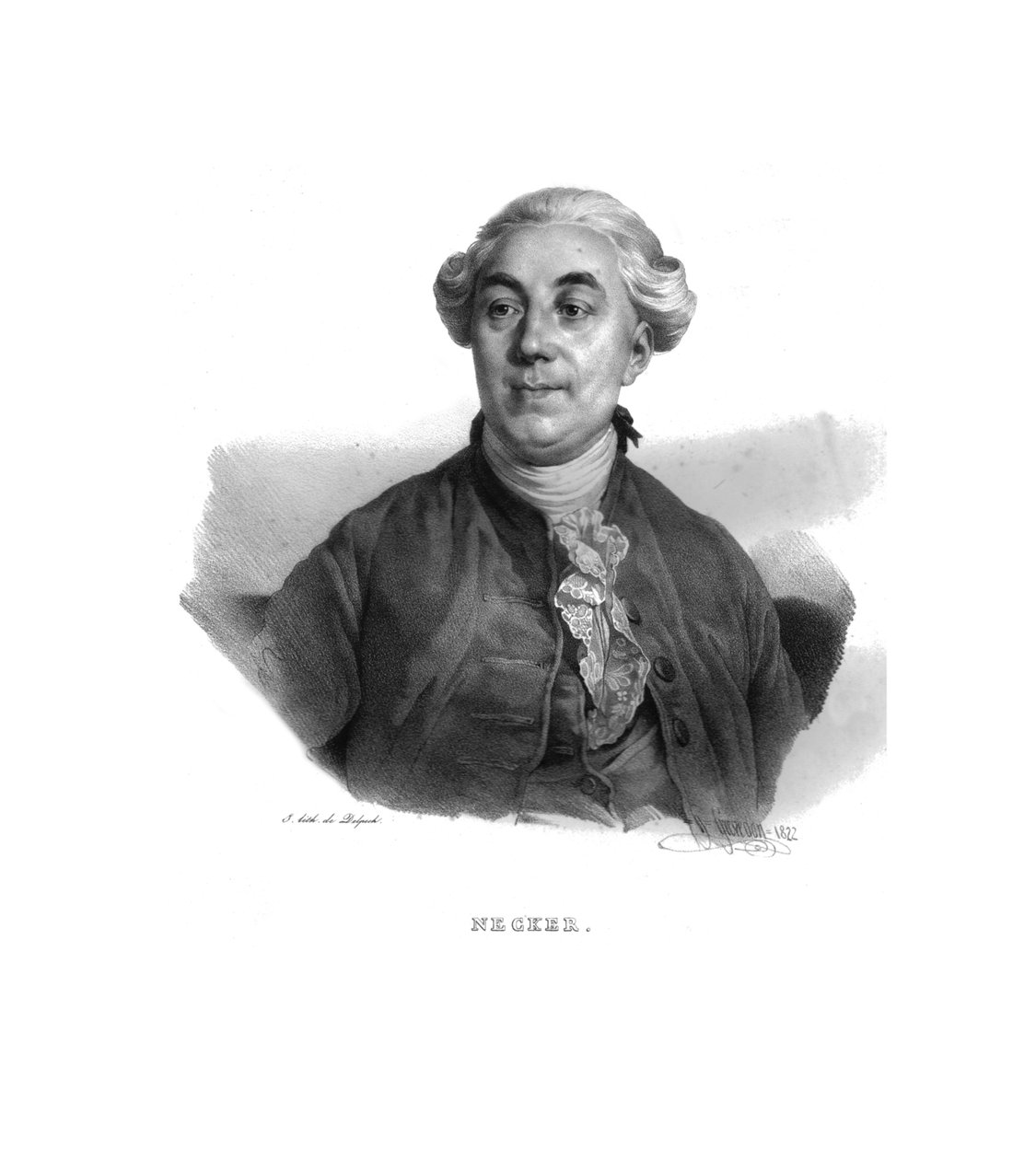 Necker, Jacques Necker, 1822 tekijältä Henri Grevedon