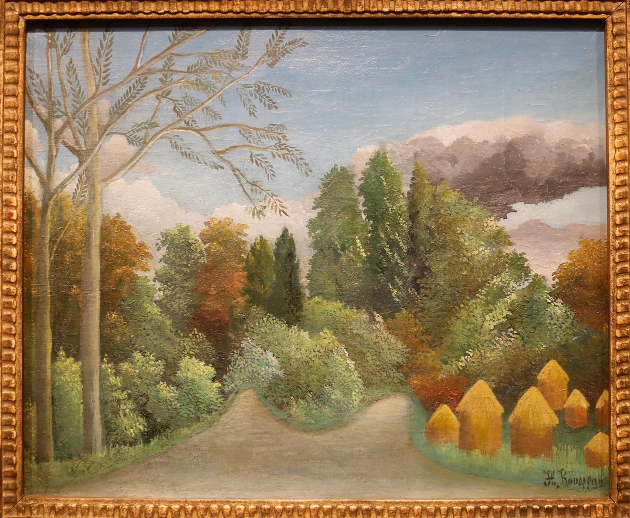 Oise-joen rannalla tekijältä Henri J.F. Rousseau
