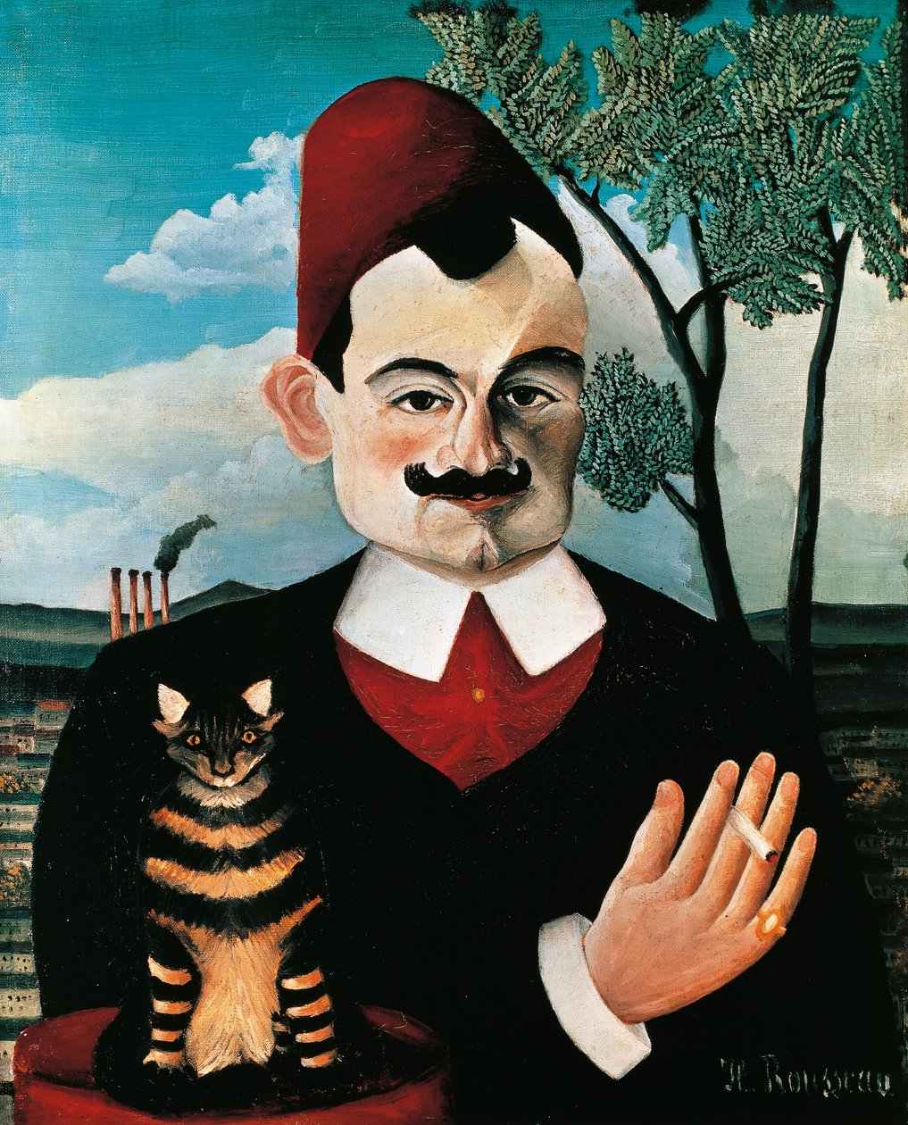 Pierre Lotin muotokuva, ranskalaisen kirjailijan Louis Marie Julien Viaud