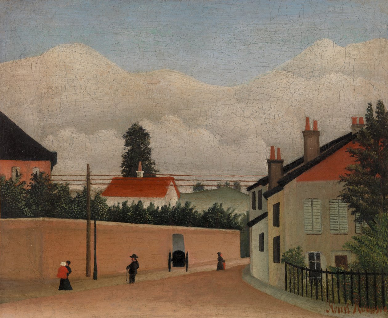 Katukuvaus tekijältä Henri J.F. 1844 1910 Rousseau