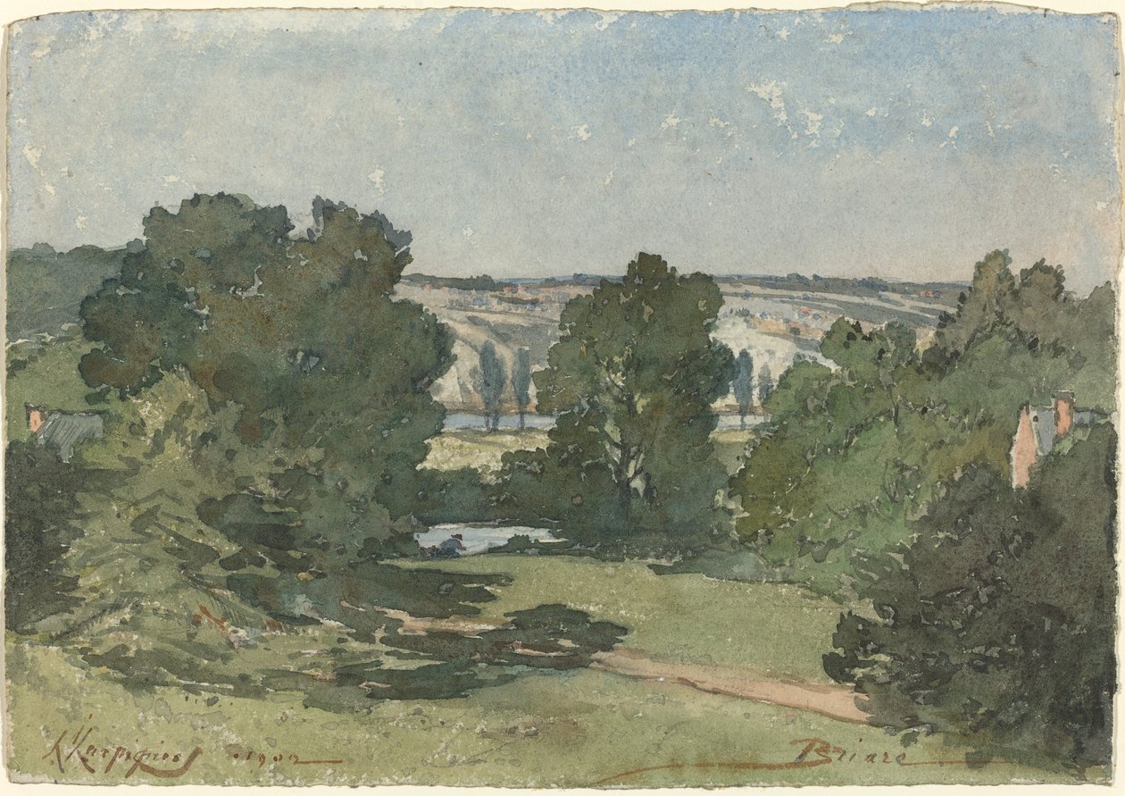 Briare tekijältä Henri Joseph Harpignies