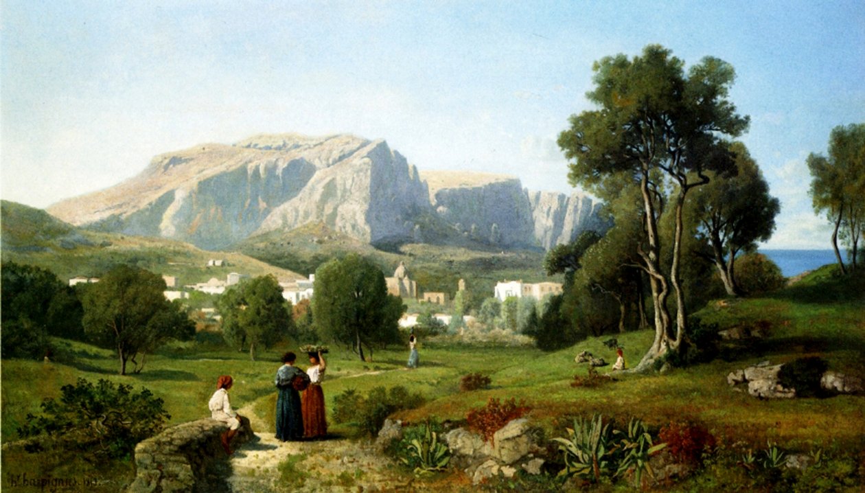 Capri tekijältä Henri Joseph Harpignies