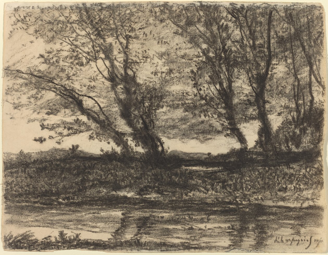 Maisema tekijältä Henri Joseph Harpignies