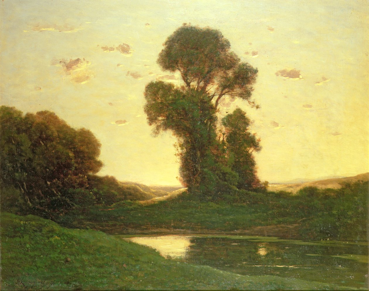 Näkymä Campagnassa tekijältä Henri Joseph Harpignies