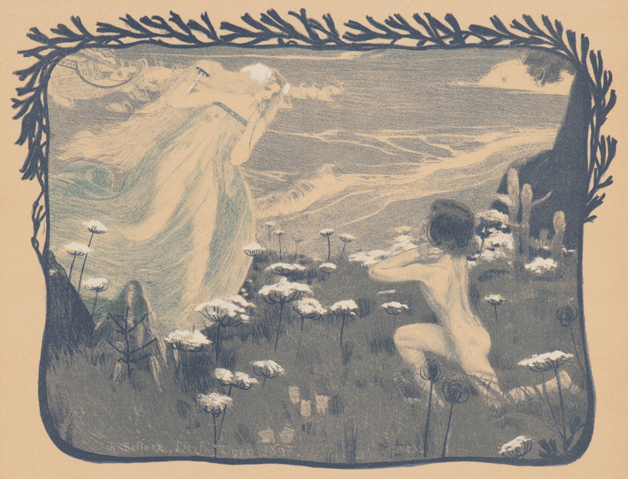 Illuusio, 1897. tekijältä Henri Jules Ferdinand Bellery Desfontaines