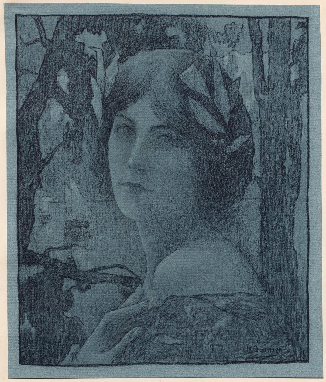 Sweet Night, 1899. tekijältä Henri Jules Guinier