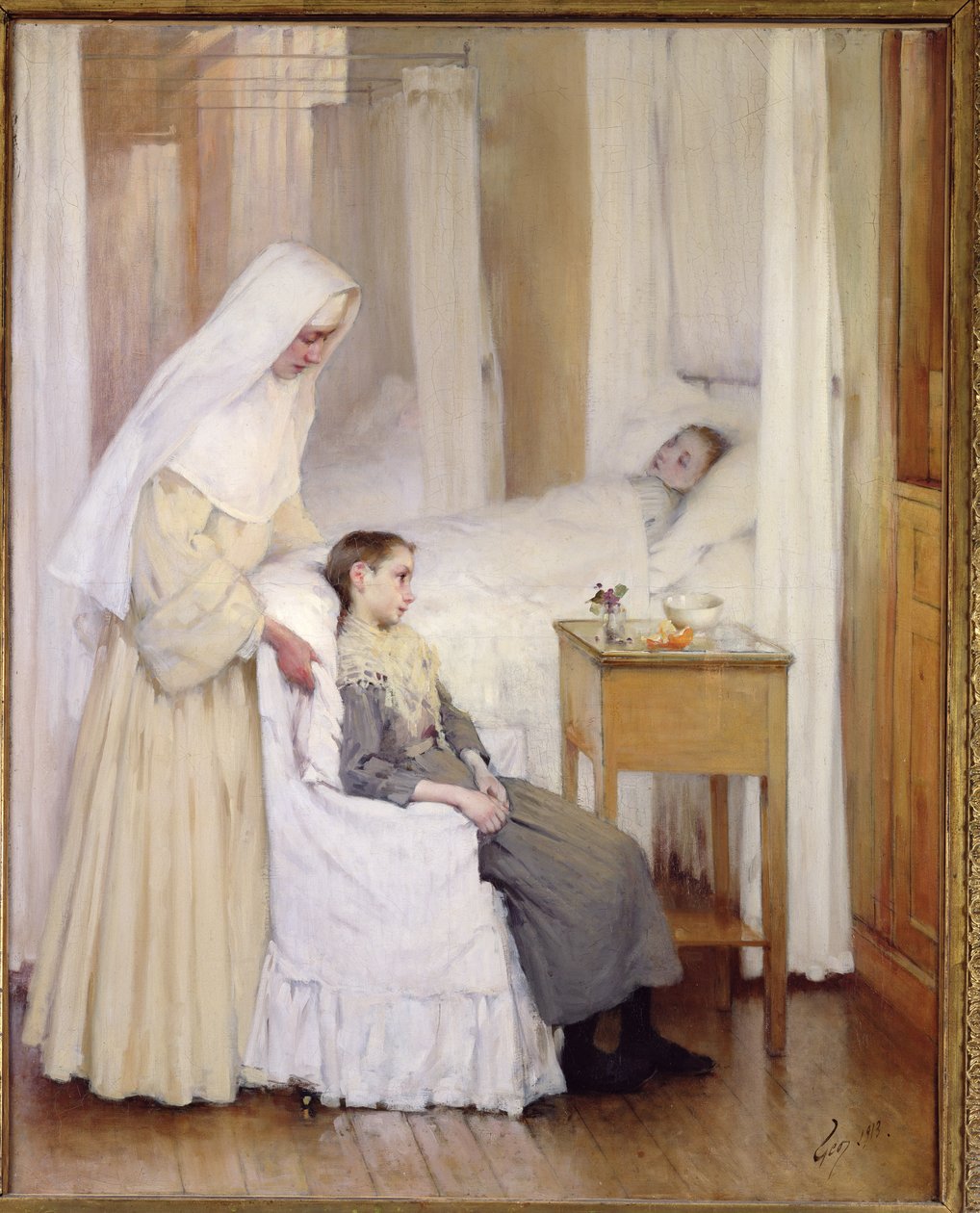 Notre-Dame du Perpetuel Bon Secoursin sairaalassa 1903 tekijältä Henri Jules Jean Geoffroy