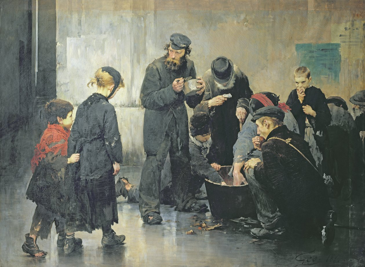 Nälkäiset tekijältä Henri Jules Jean Geoffroy