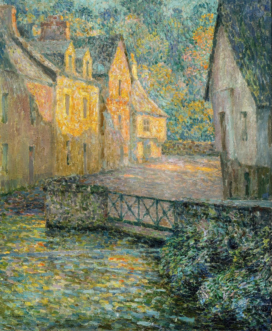 Kultainen aamu, 1920. tekijältä Henri Le Sidaner