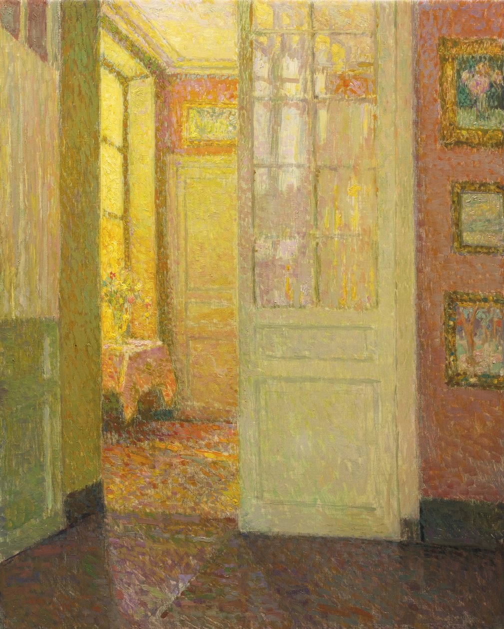 Sisustus. Ikkunan valo, 1931 tekijältä Henri Le Sidaner
