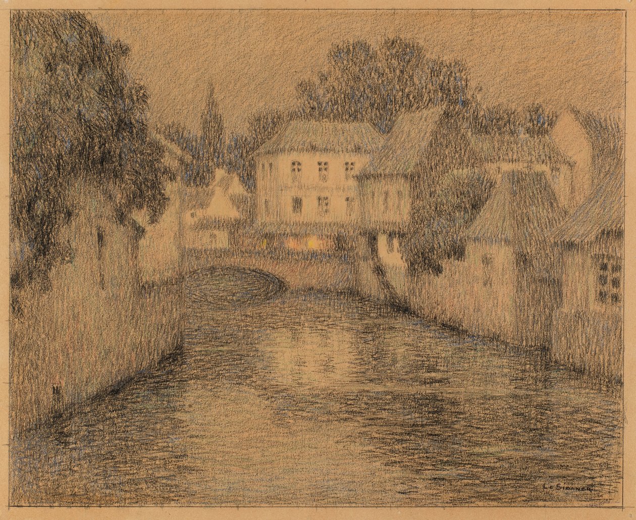 Maisema tekijältä Henri Le Sidaner