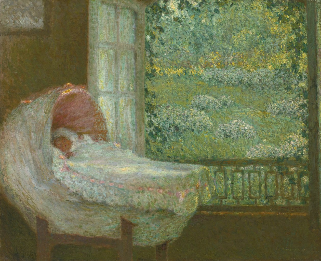 Kehto, 1905 tekijältä Henri Le Sidaner