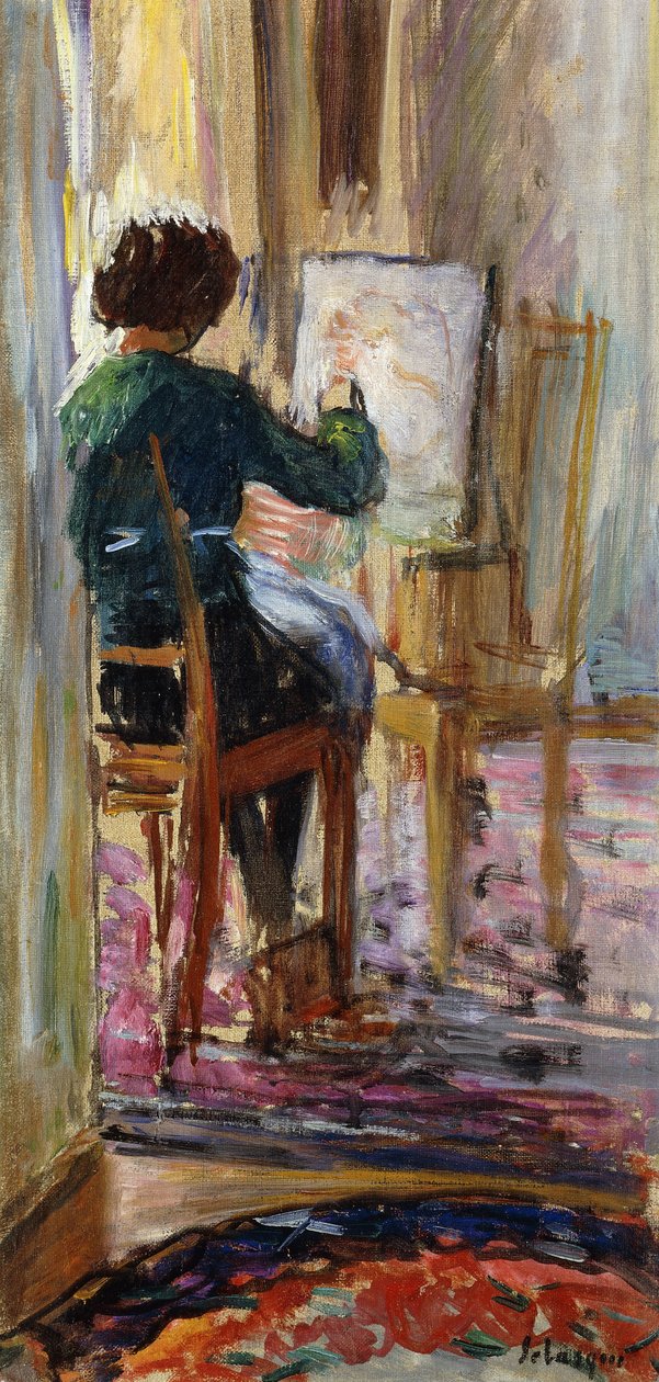 Taiteilijan tytär; Taiteilijan tytär, tekijältä Henri Lebasque