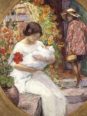Äitiys tekijältä Henri Lebasque