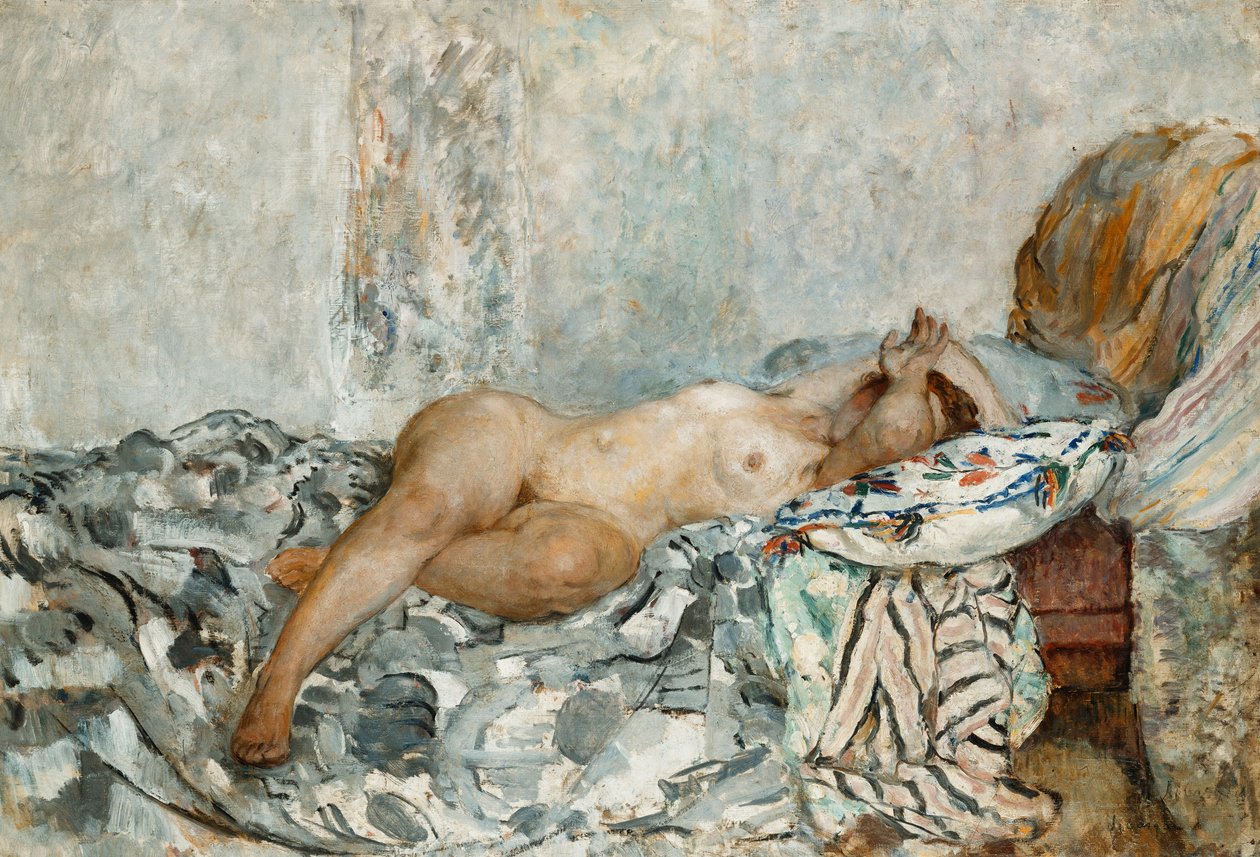 Odalisque, 1925 tekijältä Henri Lebasque