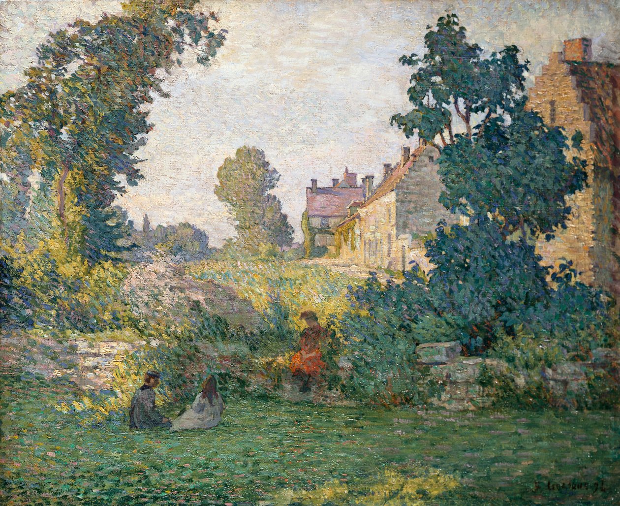 Maaseutumaisema, 1894 tekijältä Henri Lebasque