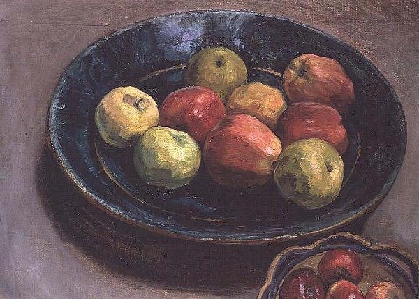 Asetelma omenoiden kanssa tekijältä Henri Lebasque