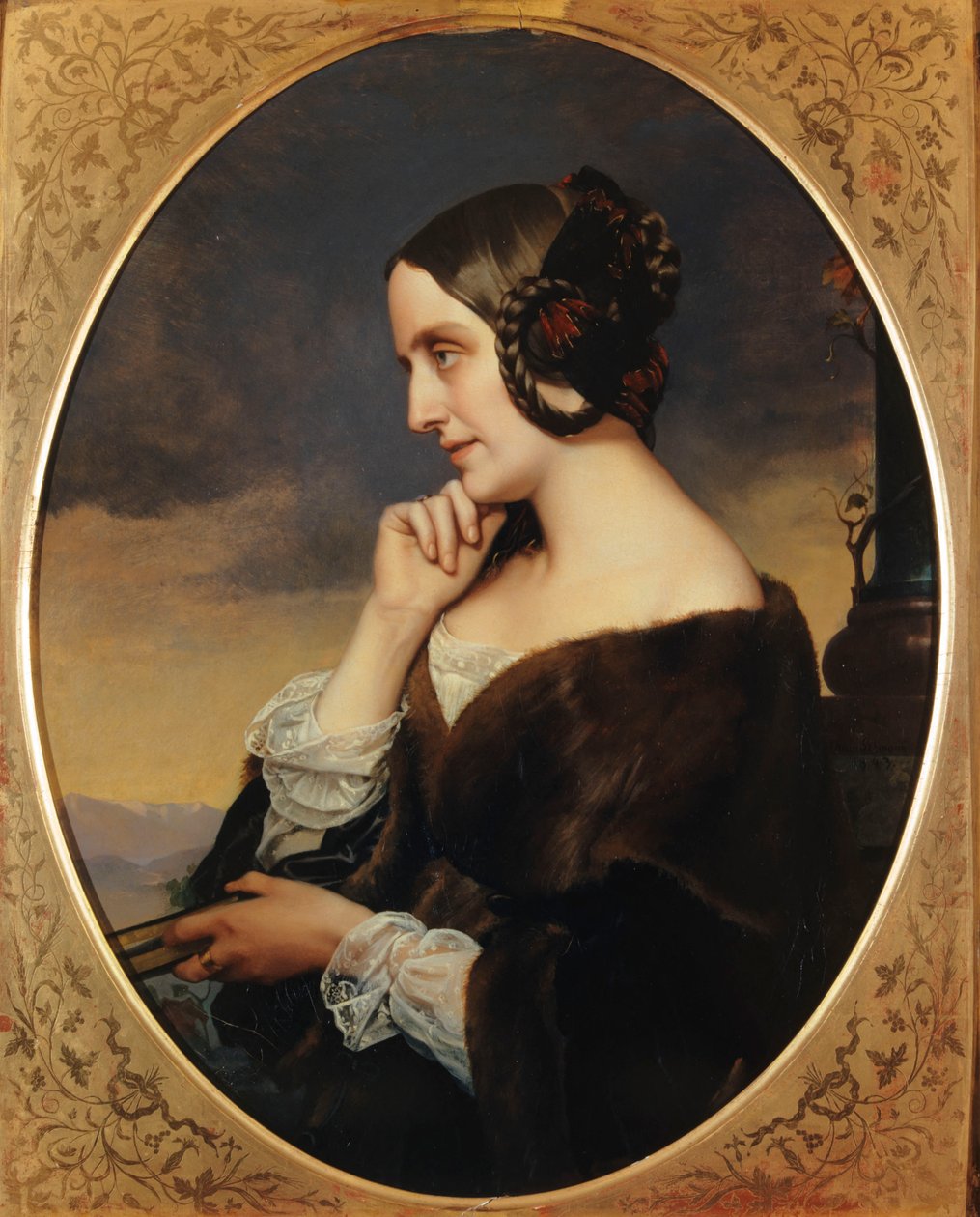 Ranska: Portrait de Marie de Flavigny, comtesse d