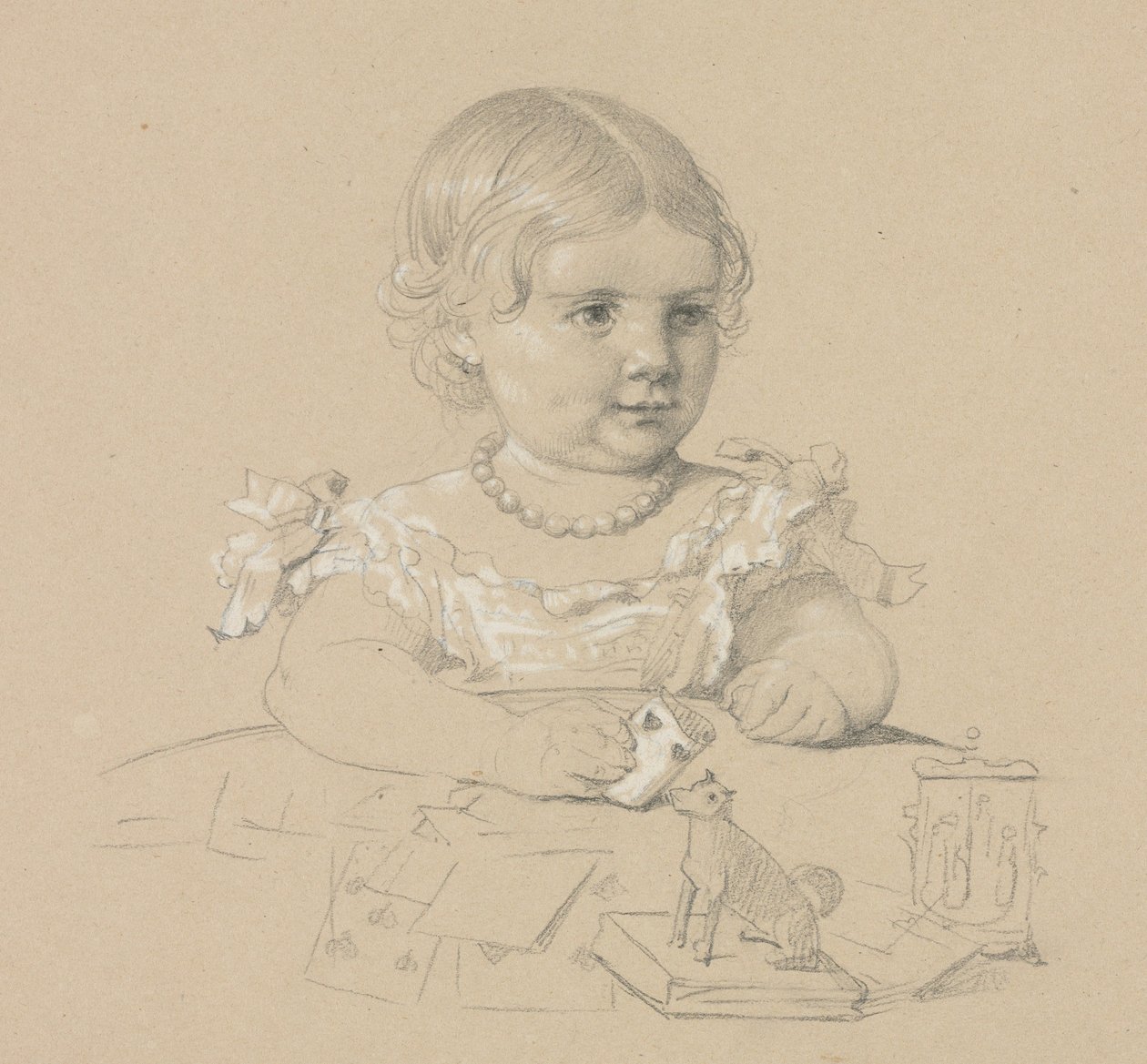 Lapsen muotokuva, 1800-luku. tekijältä Henri Lehmann