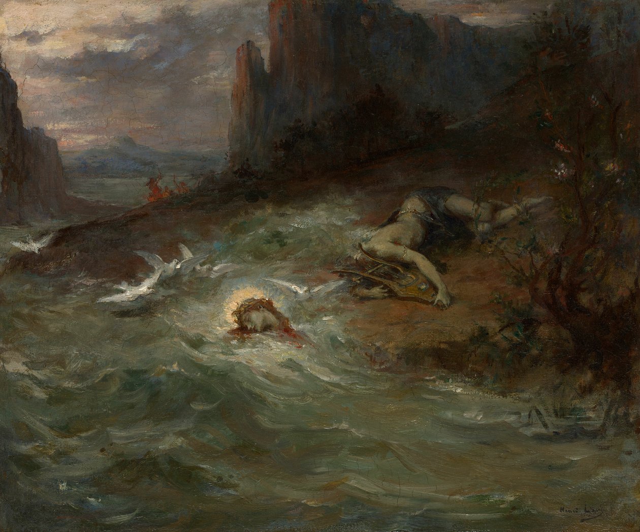 Orpheuksen kuolema tekijältä Henri Leopold Levy
