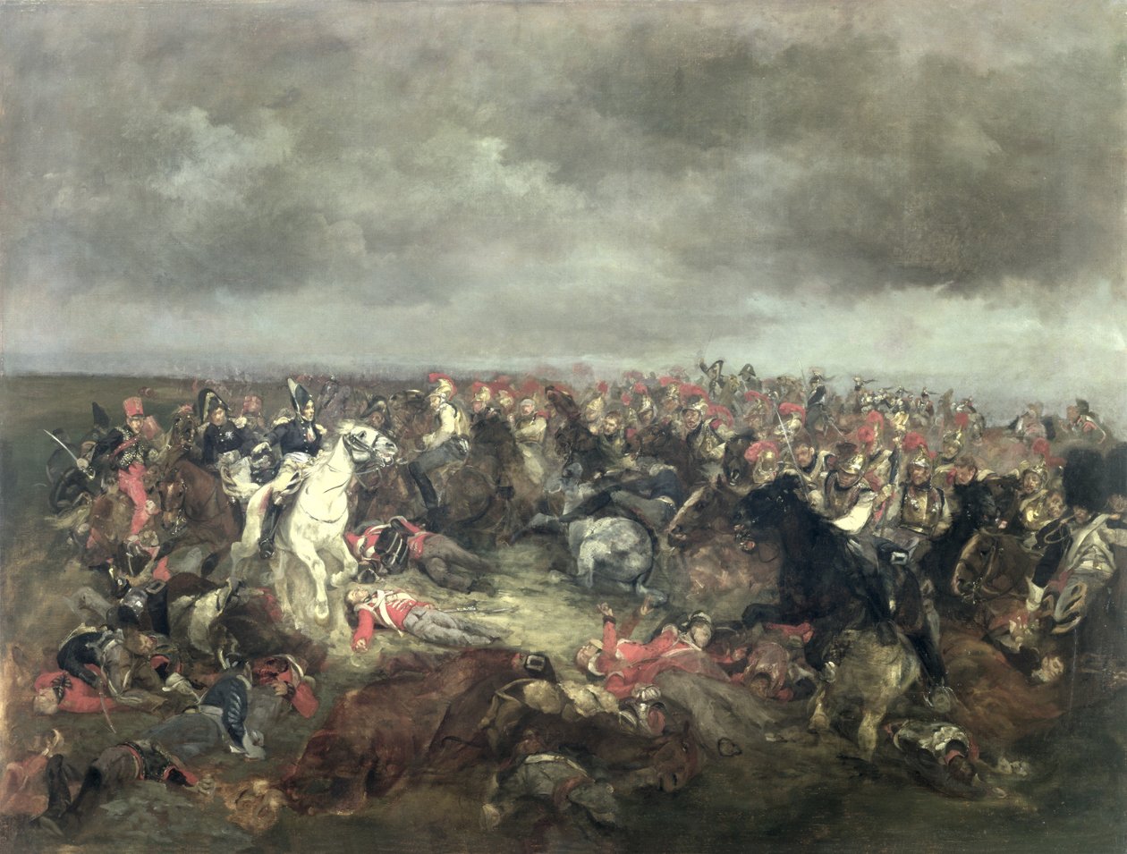 Marsalkka Ney (1769-1815) ja Waterloo, 1869 tekijältä Henri Louis Dupray