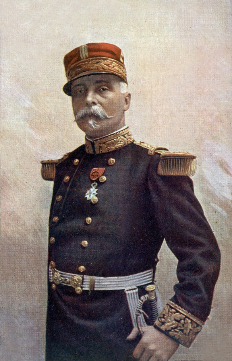 Ranskalainen kenraali Pau, Alsacen armeijan komentaja tekijältä Henri Manuel
