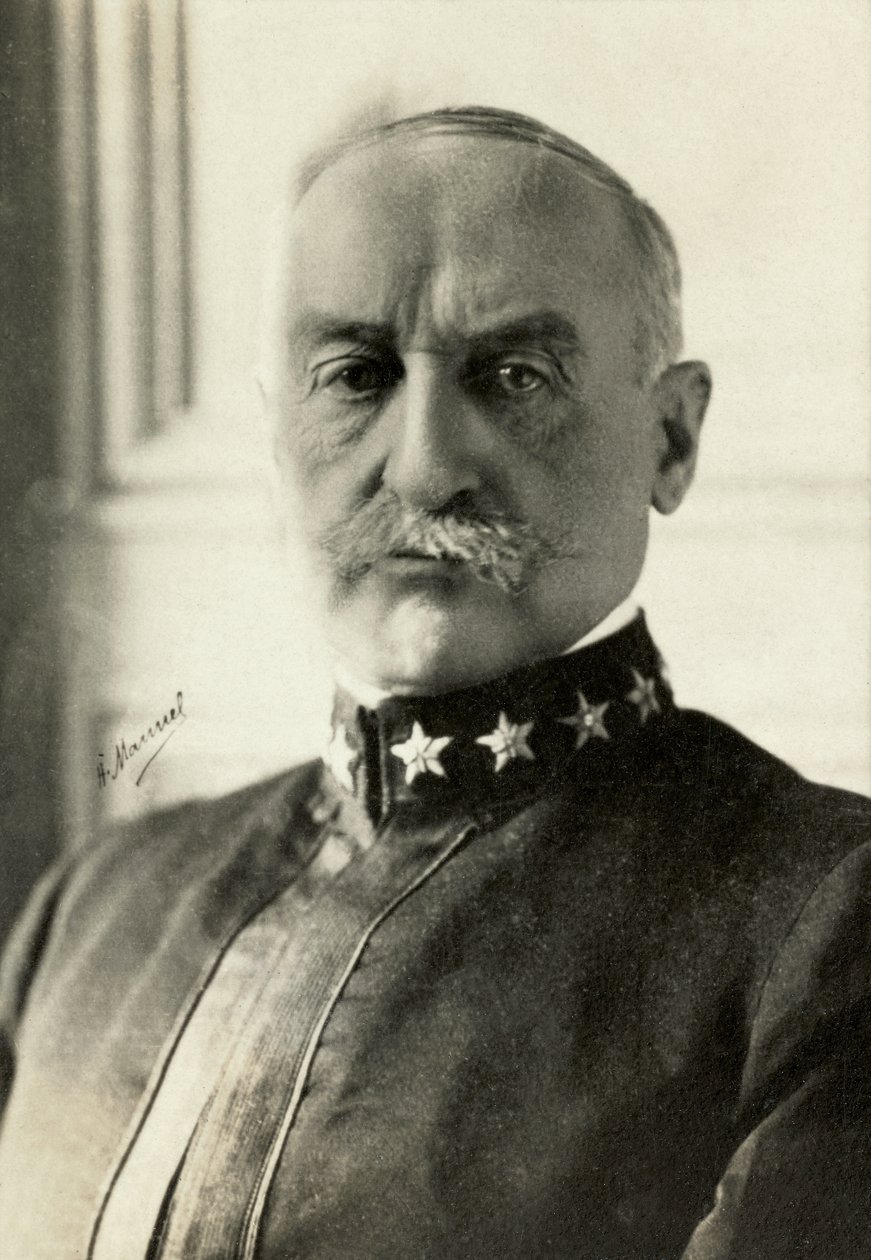 Amiraali Bensonin muotokuva (valokuva) tekijältä Henri Manuel