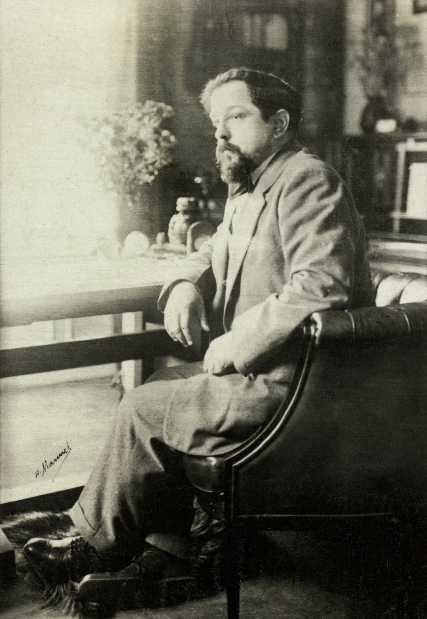 Claude Debussyn muotokuva (kuva) tekijältä Henri Manuel