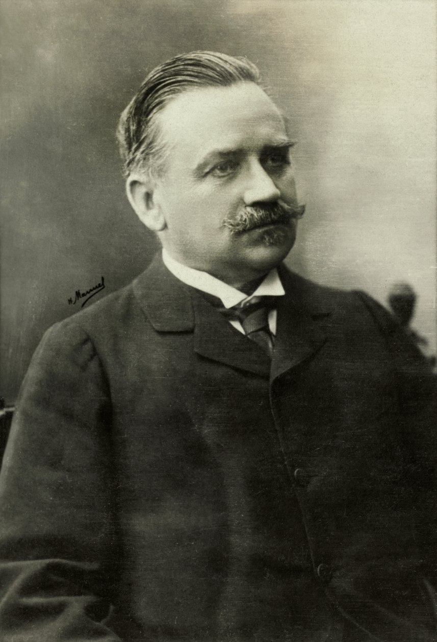 Edmond Perrierin muotokuva (kuva) tekijältä Henri Manuel