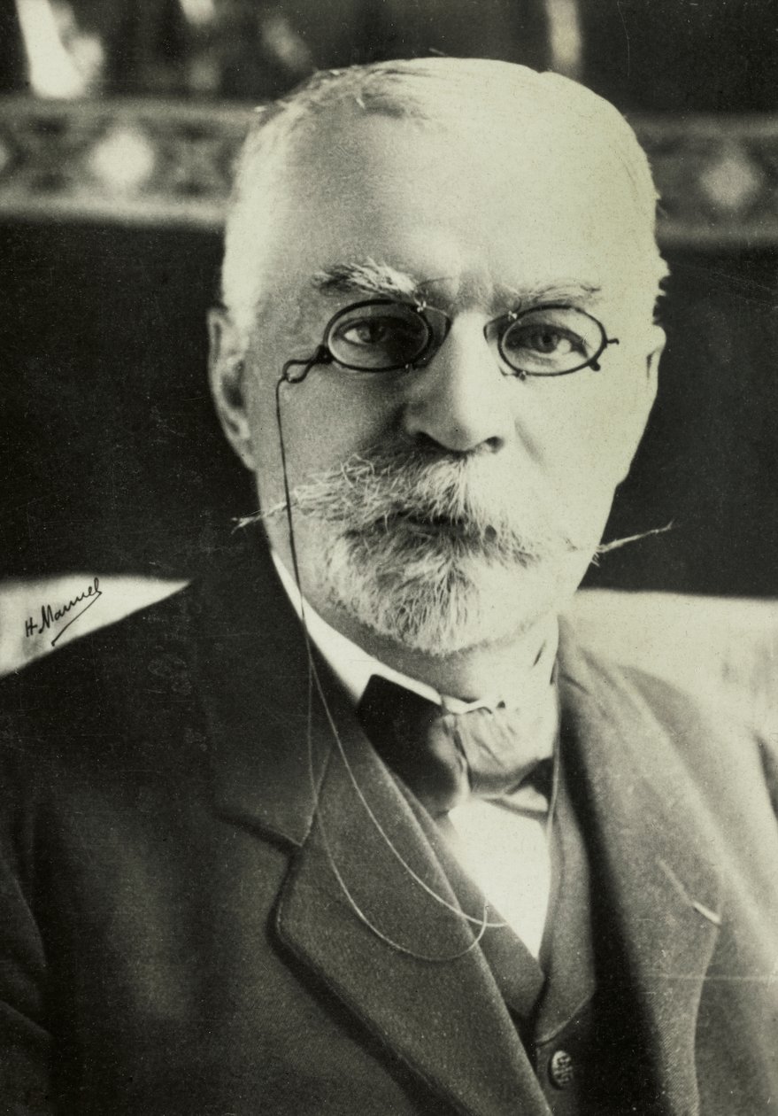 Edouard Quenun muotokuva (kuva) tekijältä Henri Manuel