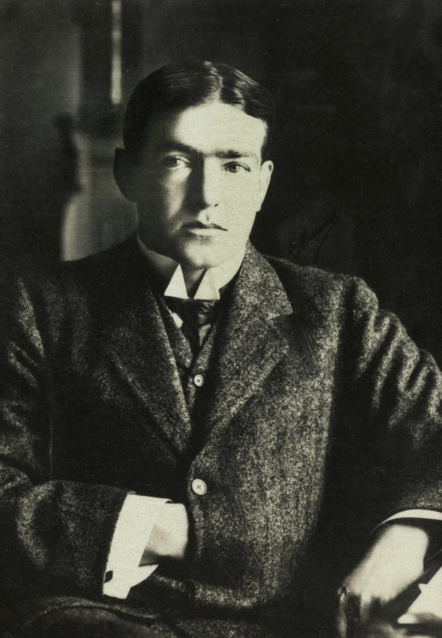 Ernest Shakletonin muotokuva, noin 1905 (kuva). tekijältä Henri Manuel