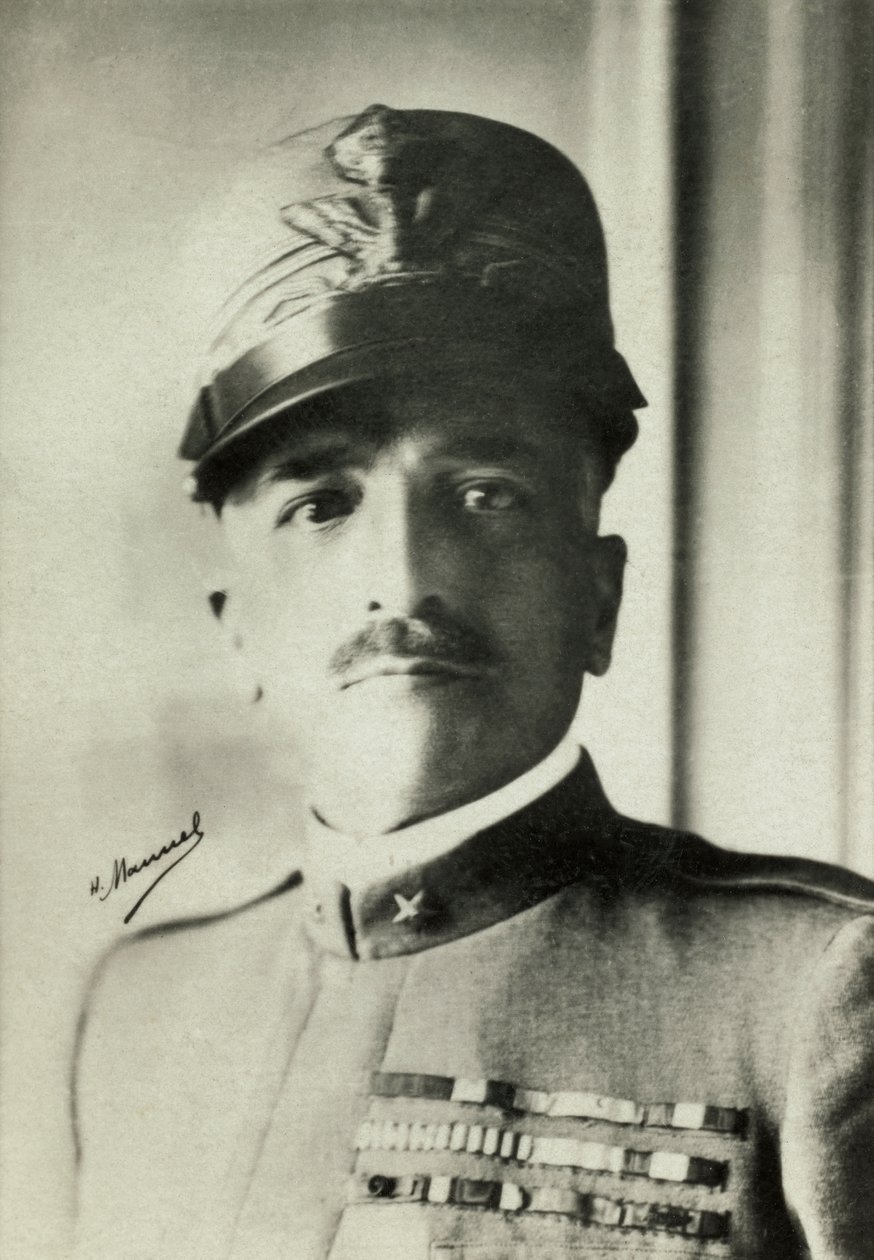Italialaisen kenraali Armando Diazin muotokuva (kuva) tekijältä Henri Manuel