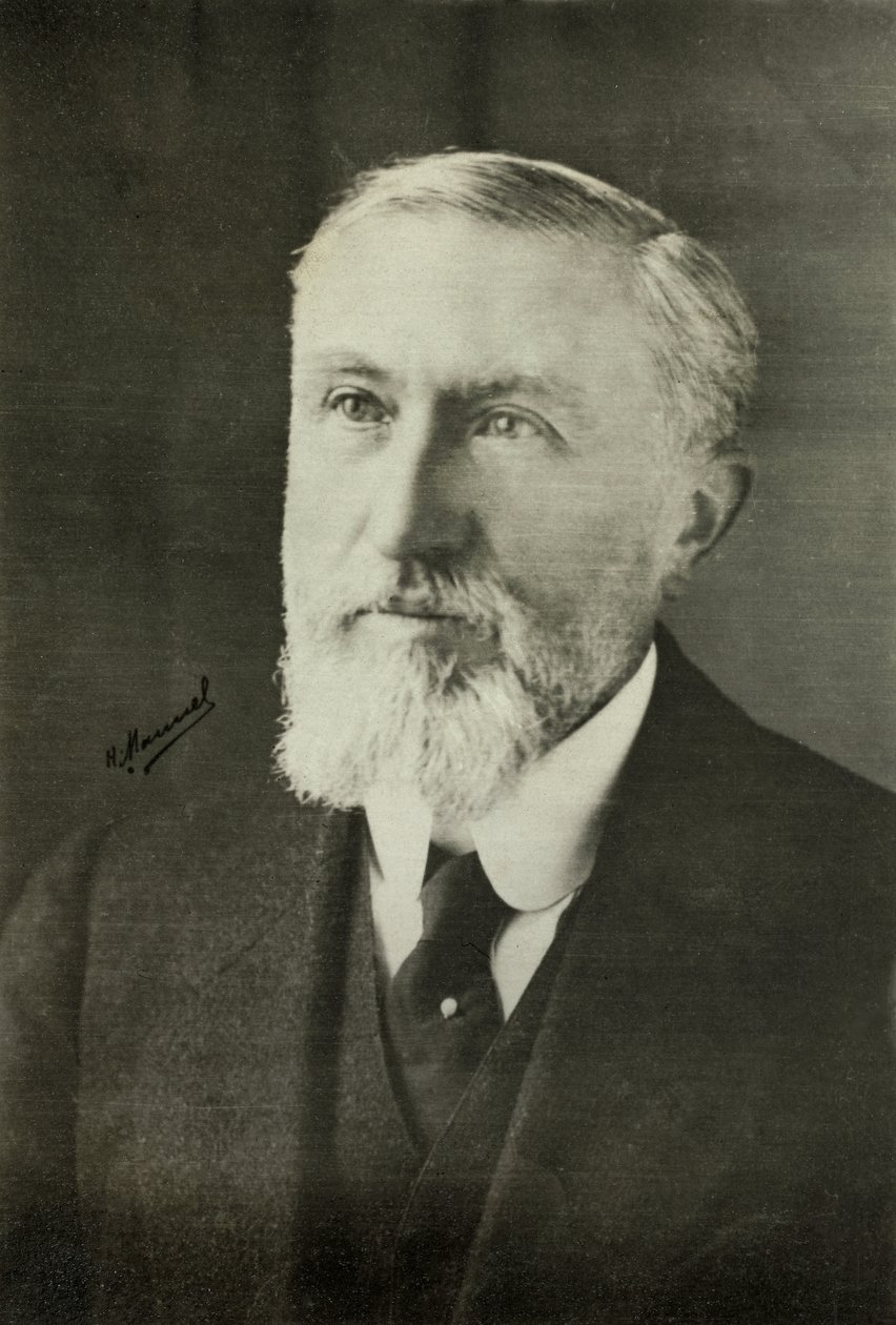 Maistraatti Paul Andrén muotokuva (kuva) tekijältä Henri Manuel