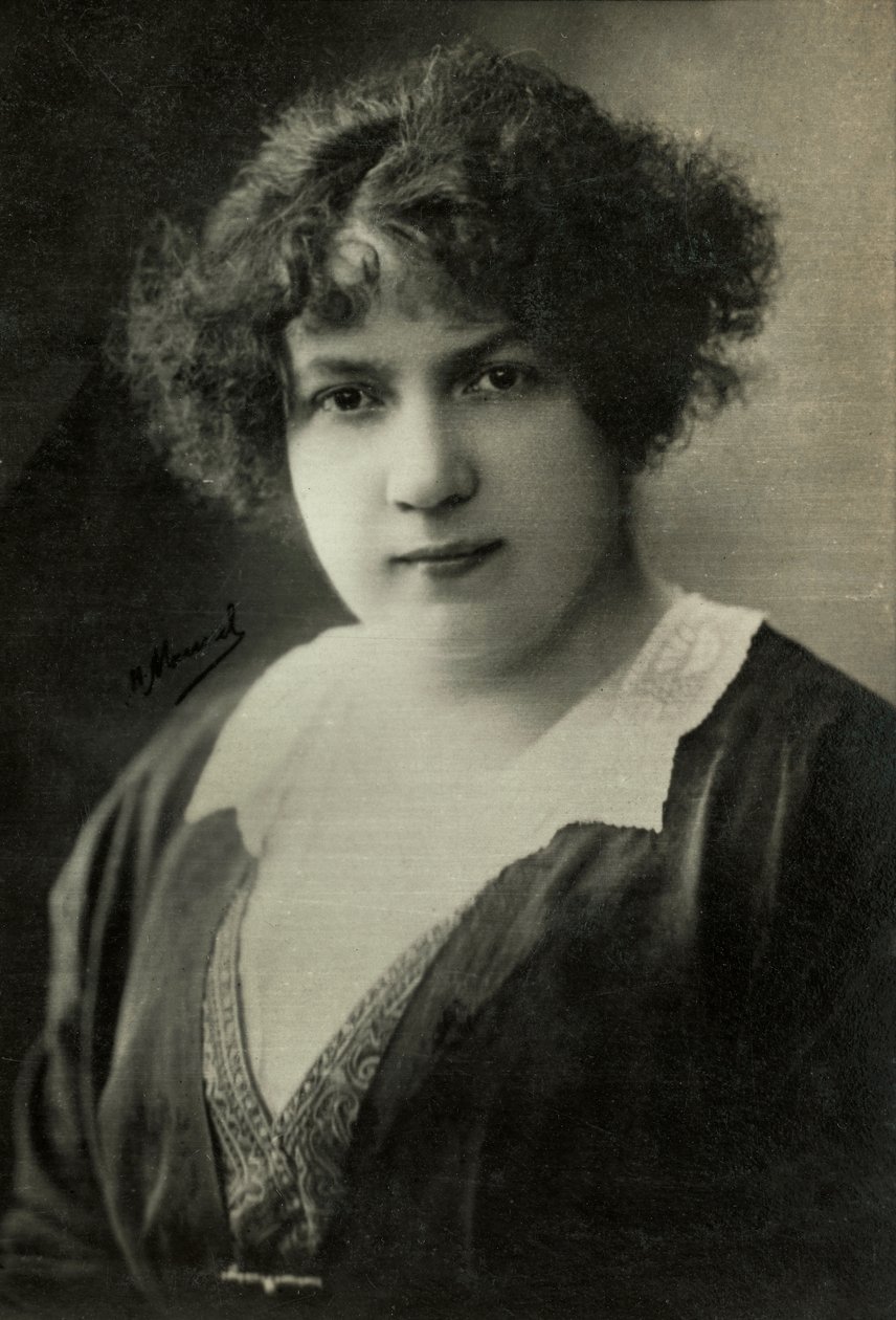 Mme Adolphe Brisson dit Yvonne Sarceyn muotokuva (kuva) tekijältä Henri Manuel