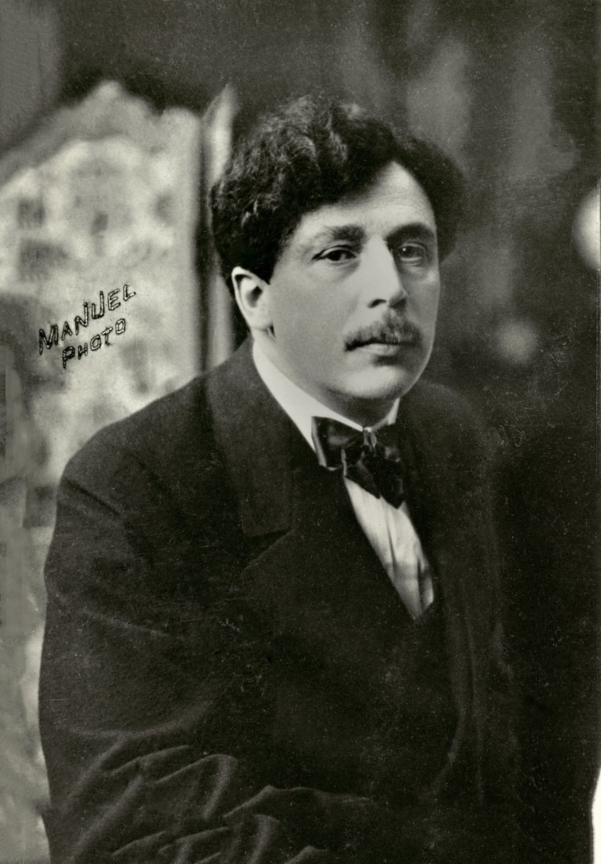 Ranskalaisen taidemaalarin Abel Faivren muotokuva ( 1867) tekijältä Henri Manuel