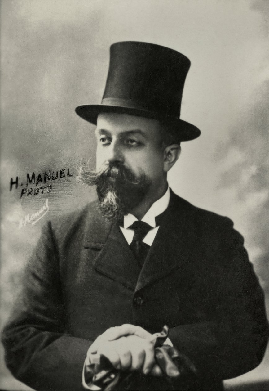 Kirjailija Henri Gauthierin muotokuva, Villars dit Willy ( 1859). tekijältä Henri Manuel