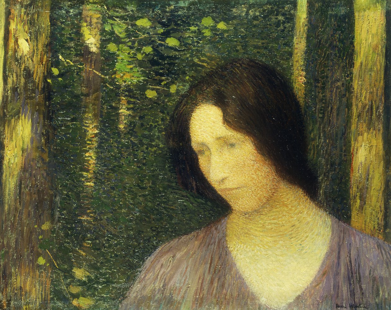 Naisen pää; Tete de Femme, tekijältä Henri Martin
