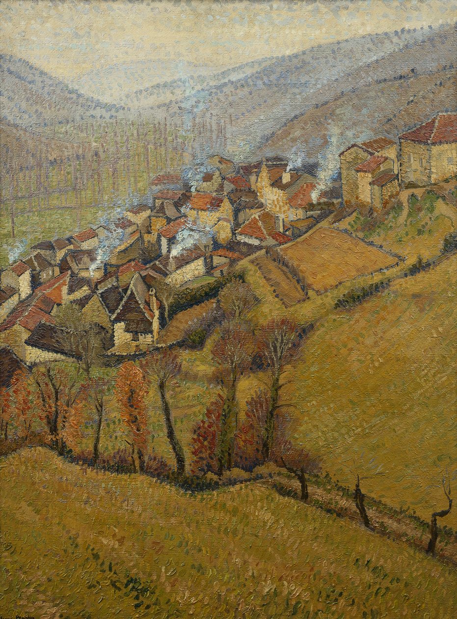 La Bastide du Vert, marraskuu tekijältä Henri Martin