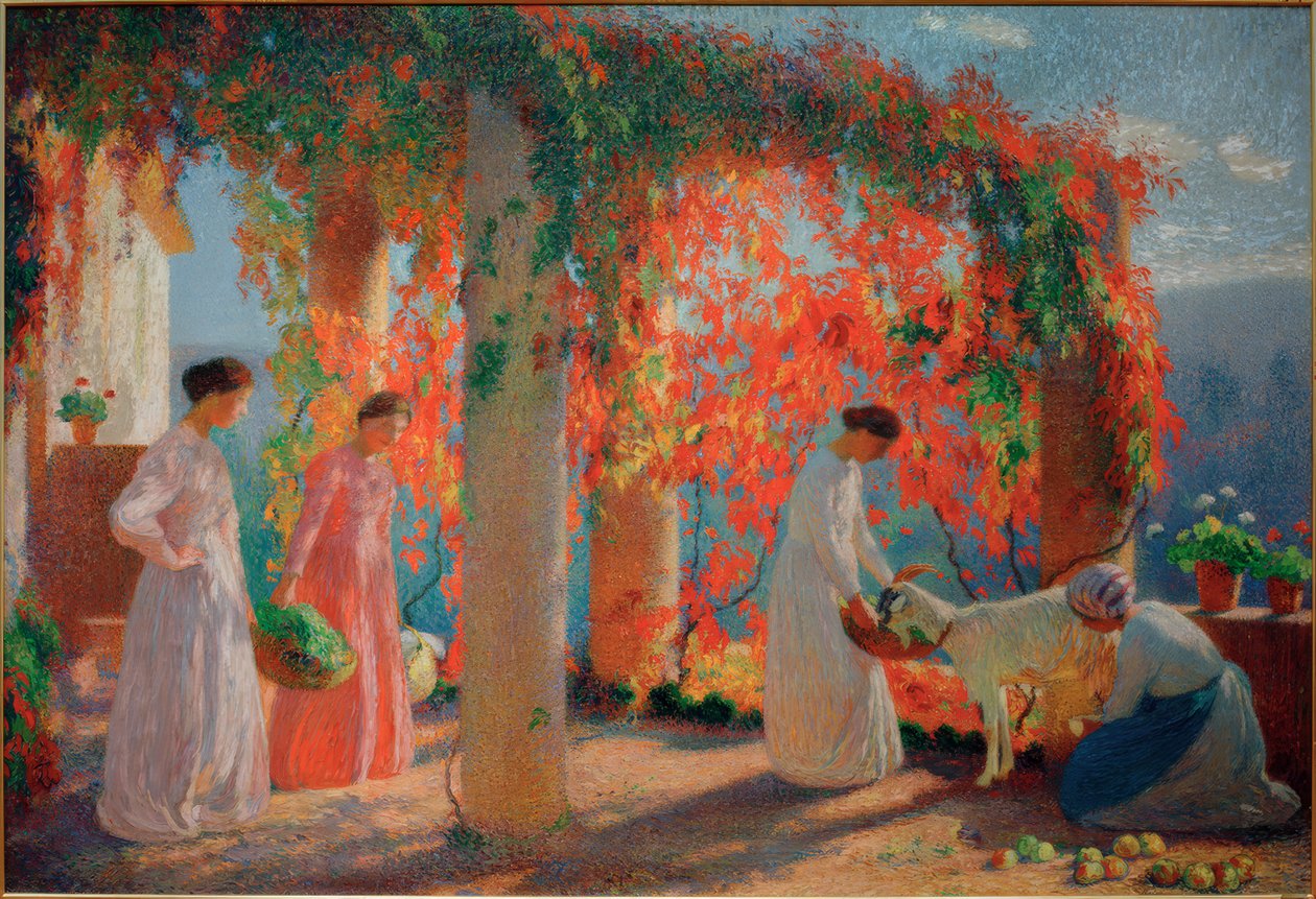 Pergola Marquayrolissa tekijältä Henri Martin