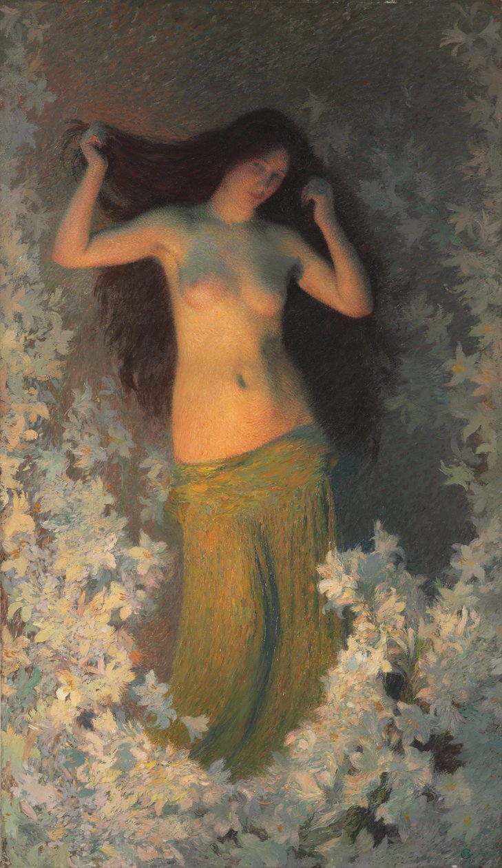 Kaunotar; La Beaute, 1900 tekijältä Henri Martin
