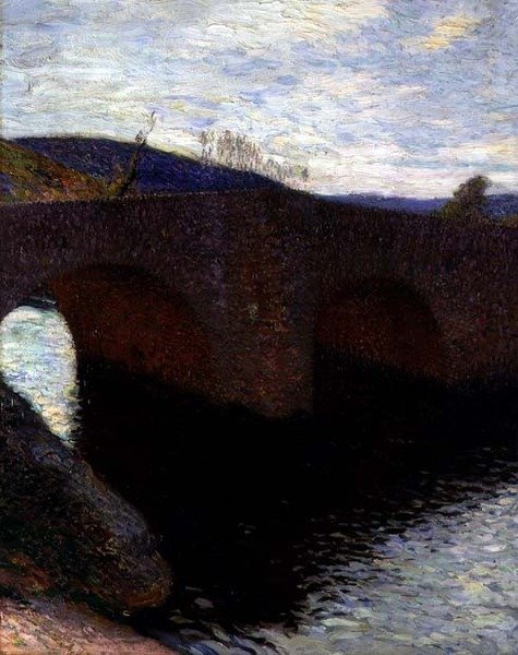 Silta (öljy kankaalle) tekijältä Henri Martin