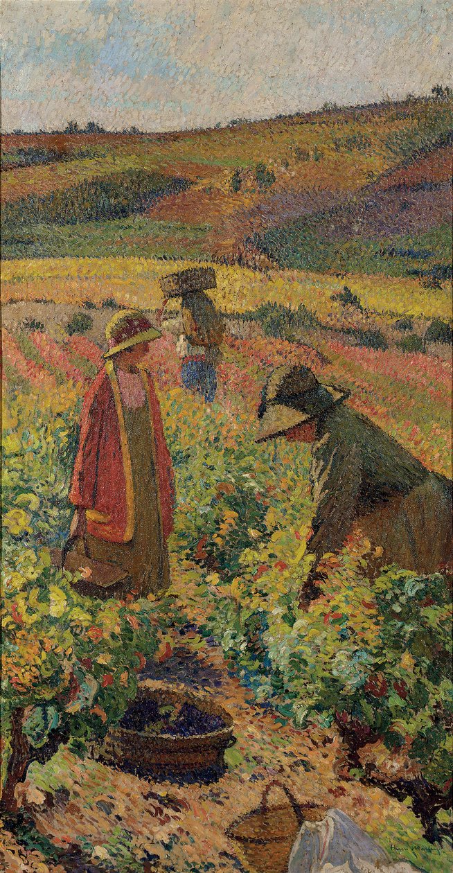 Poiminta; Kokoontuminen, noin 1925 tekijältä Henri Martin