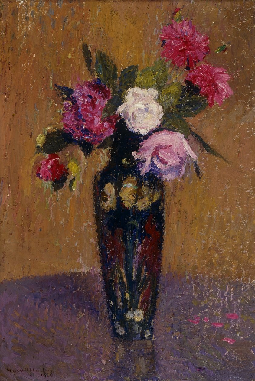 Kukkimaljakko, 1916 tekijältä Henri Martin