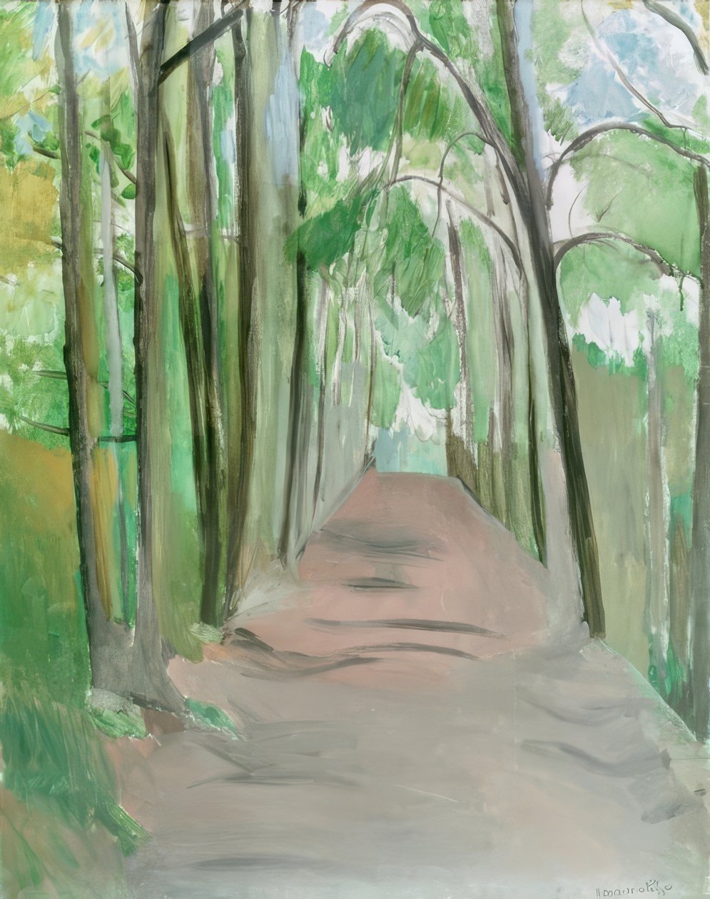 Allee de Trivaux kaupungissa Clamart tekijältä Henri Matisse