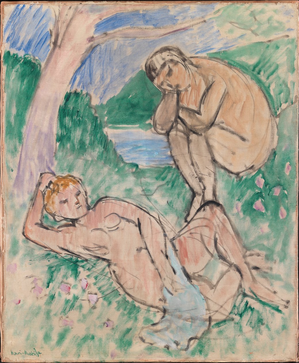 Kylpijät tekijältä Henri Matisse