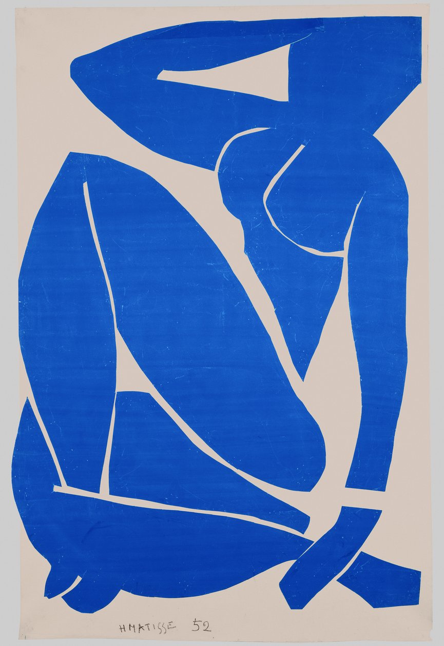 Sininen alaston III tekijältä Henri Matisse