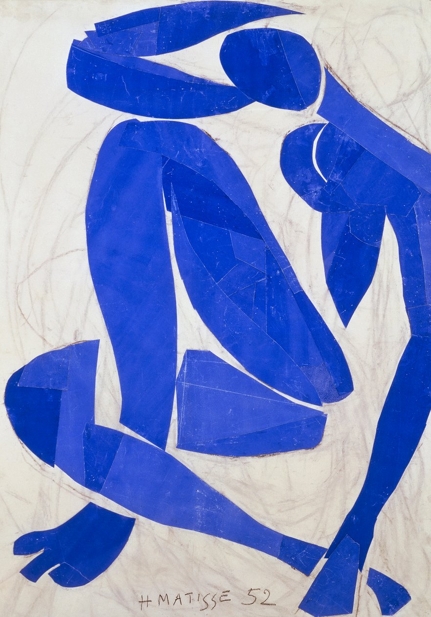 Sininen alaston IV tekijältä Henri Matisse