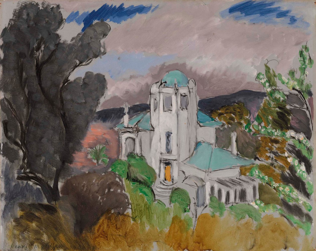 Sininen huvila tekijältä Henri Matisse