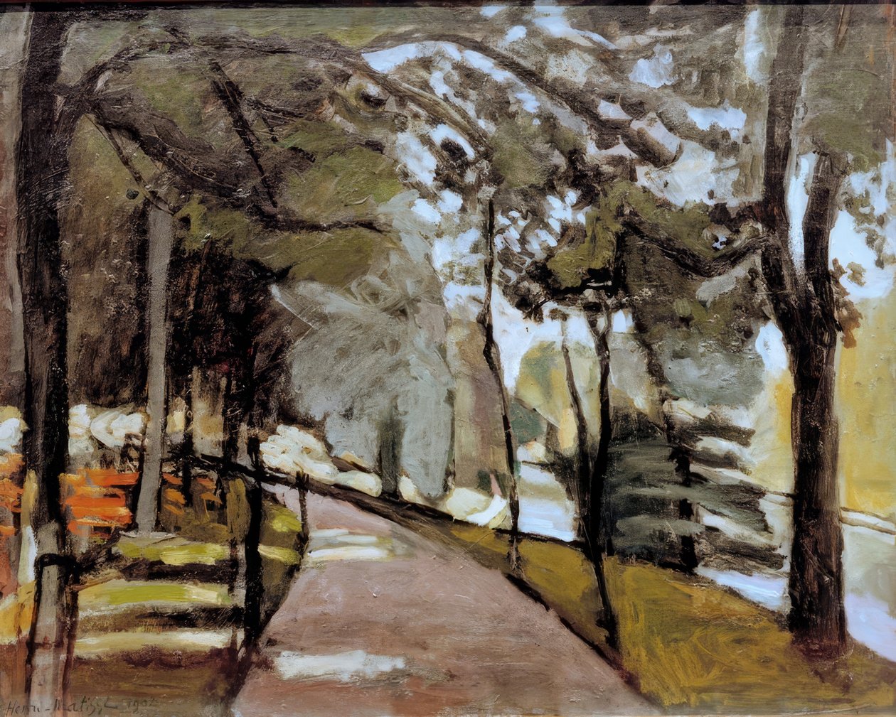 Bois de Boulogne tekijältä Henri Matisse